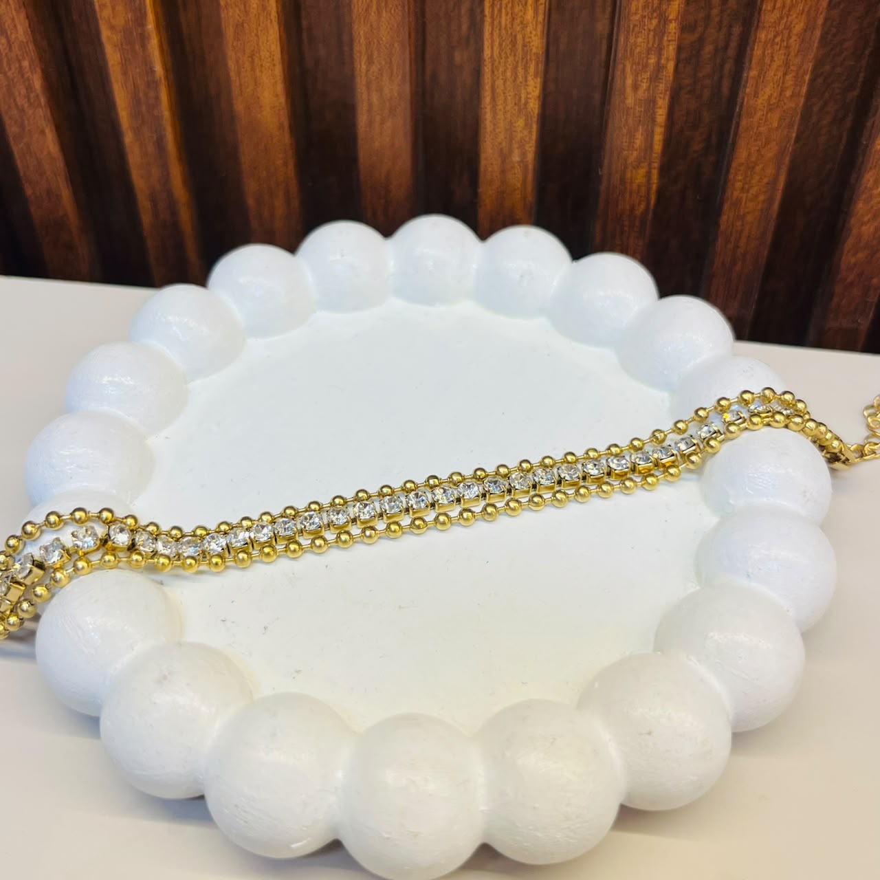 Diamond Grid Bracelet