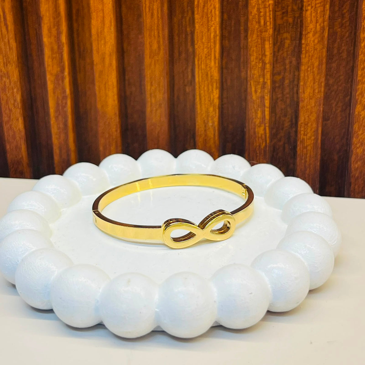 Gold Infinity Baby Size Bracelet