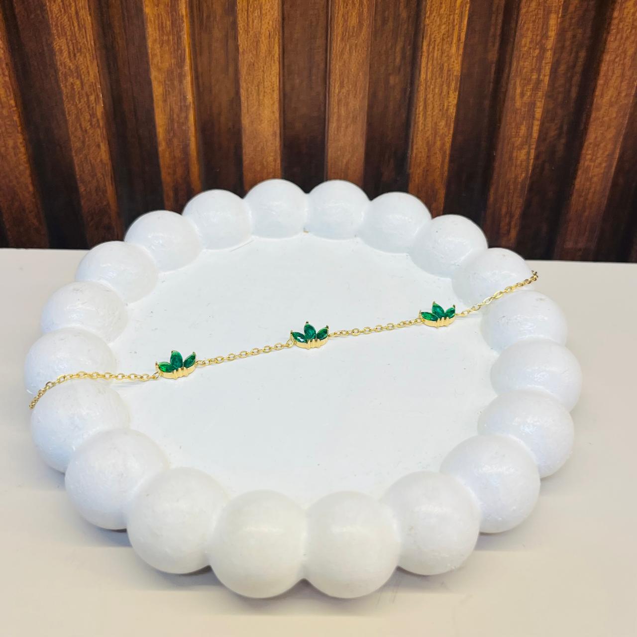 Green Stone Bracelet