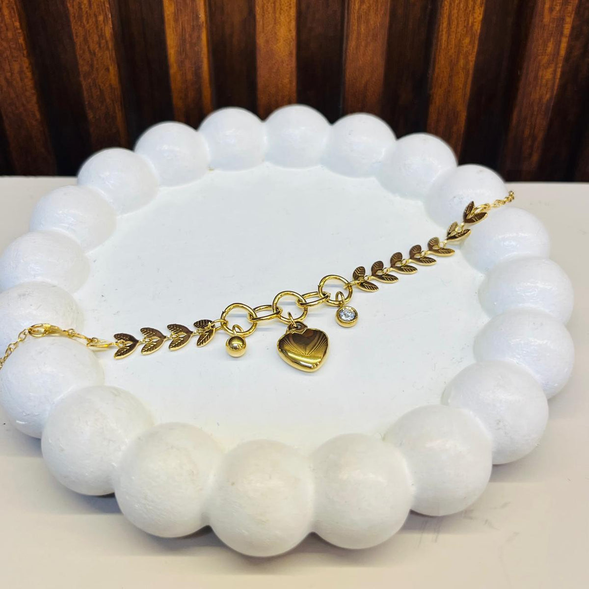 Halo Heart Bracelet