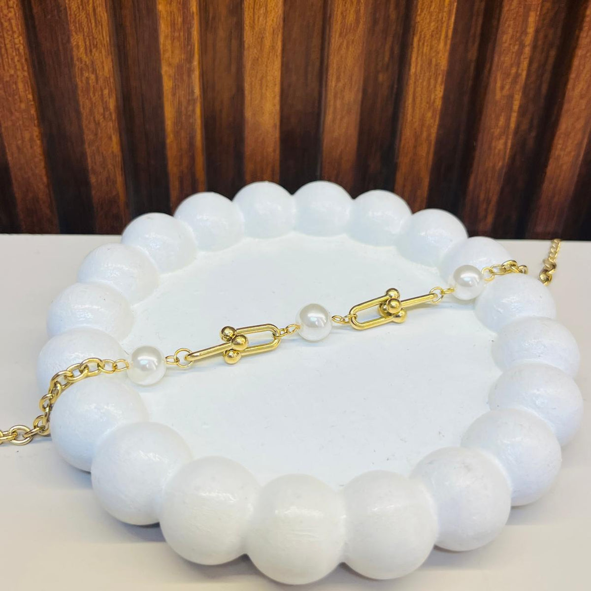 Crisscross Chain Bracelet