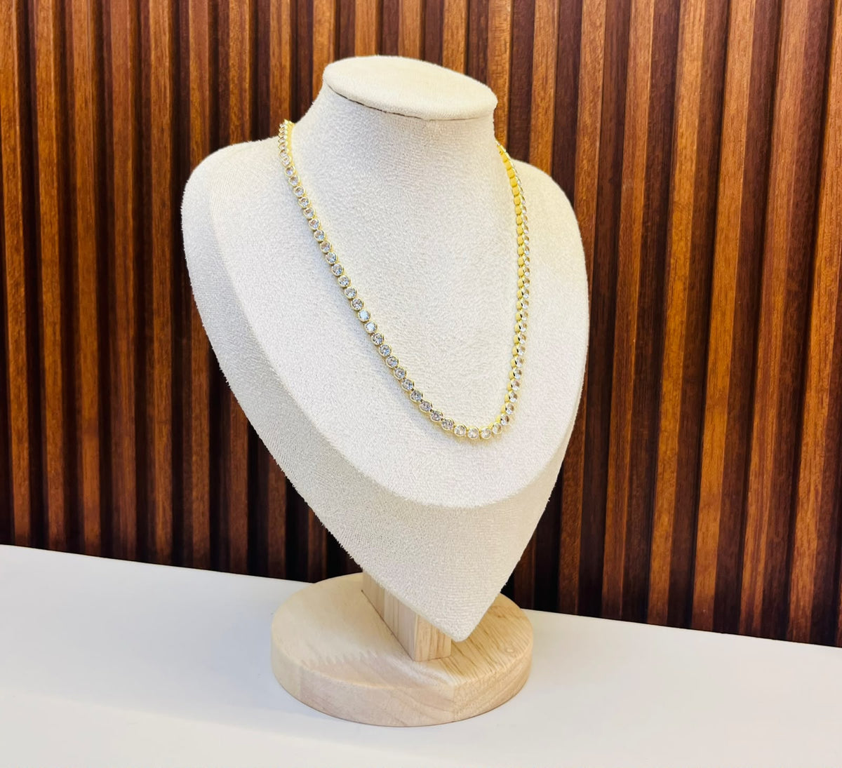 Eternity Tennis Necklace