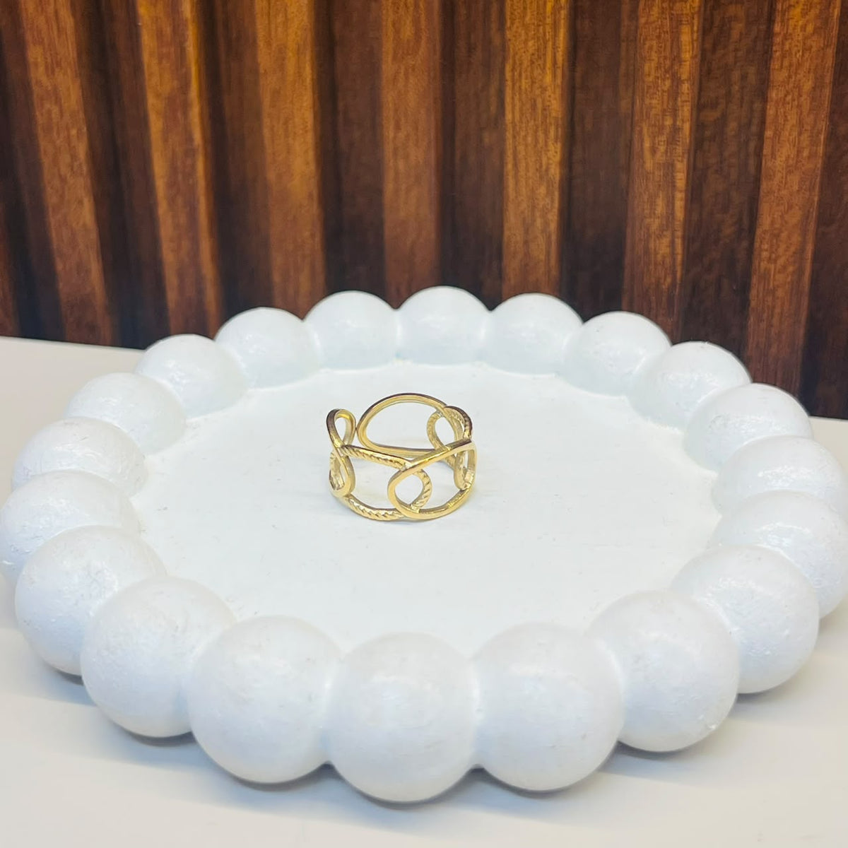 Golden Icon Ring