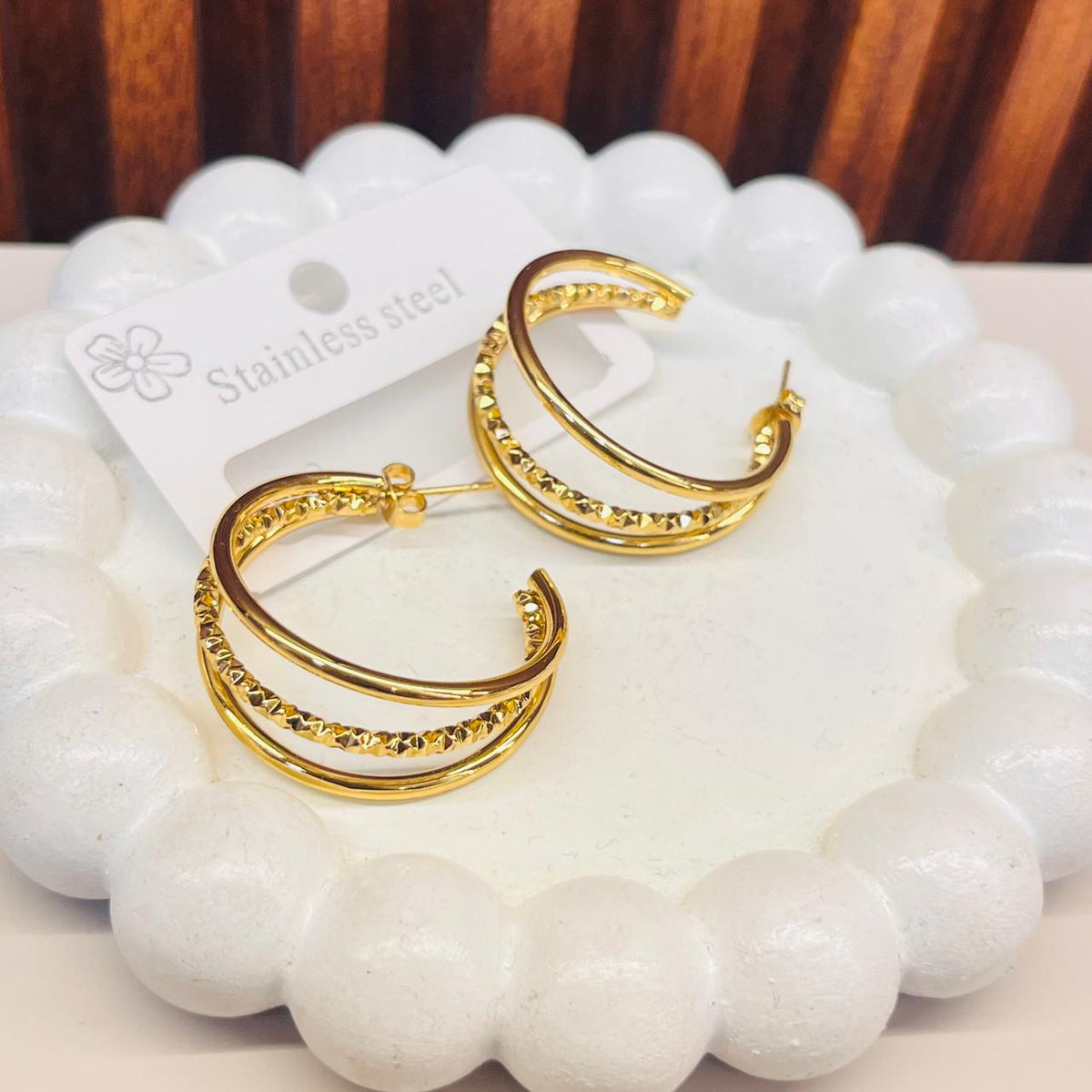 Golden Passion Earrings