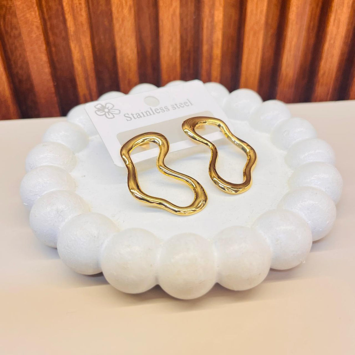 Golden Plan Earrings