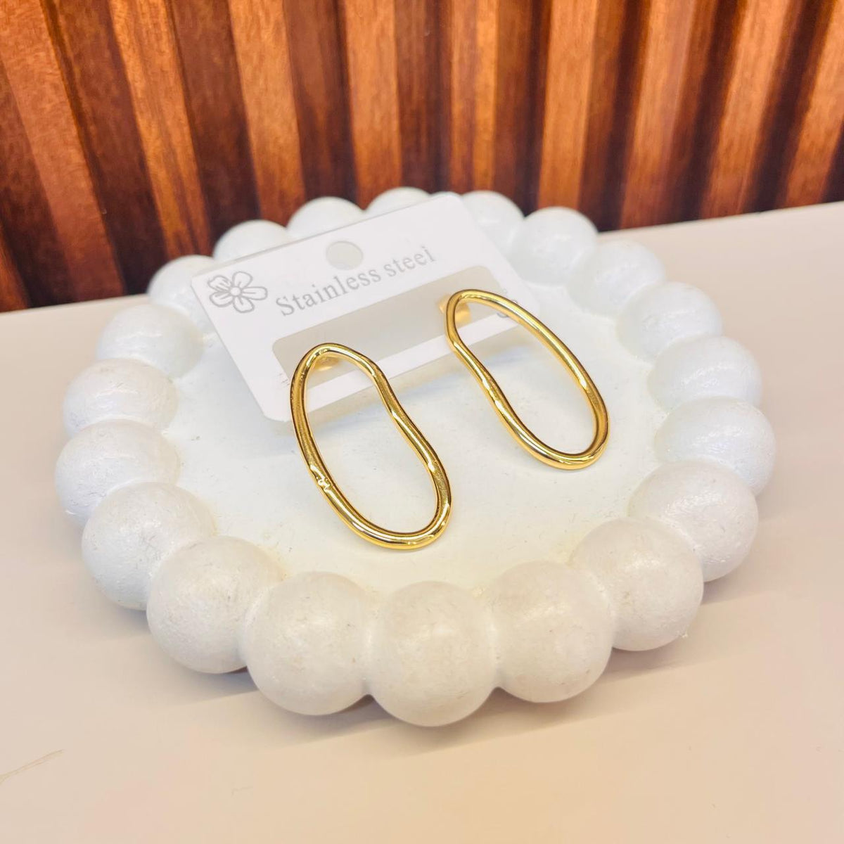 Power Gold Earrings
