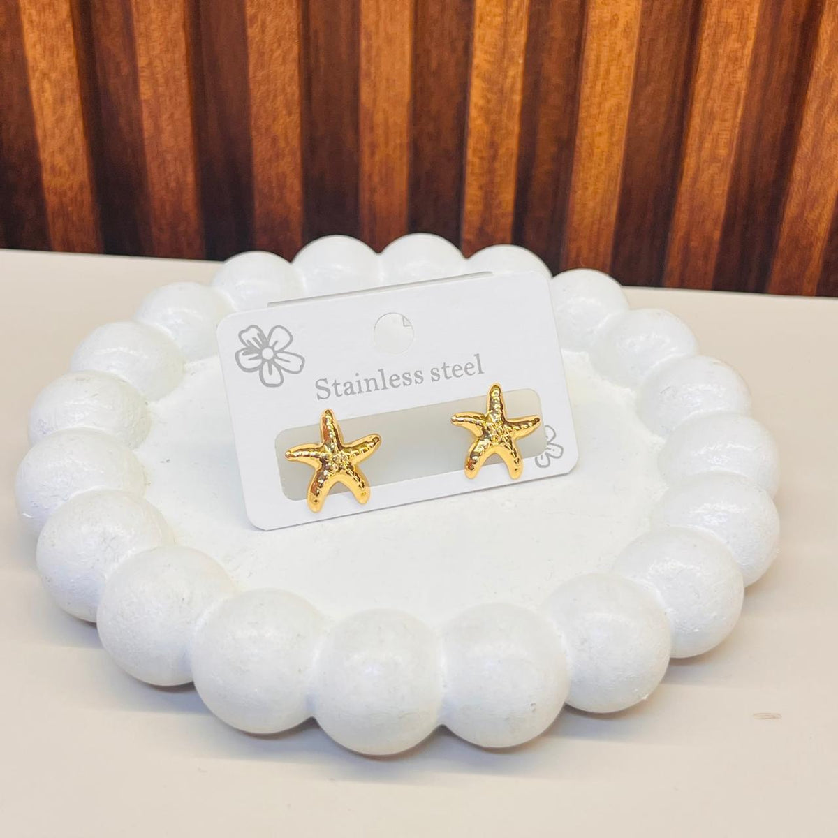 Gold Star Earrings