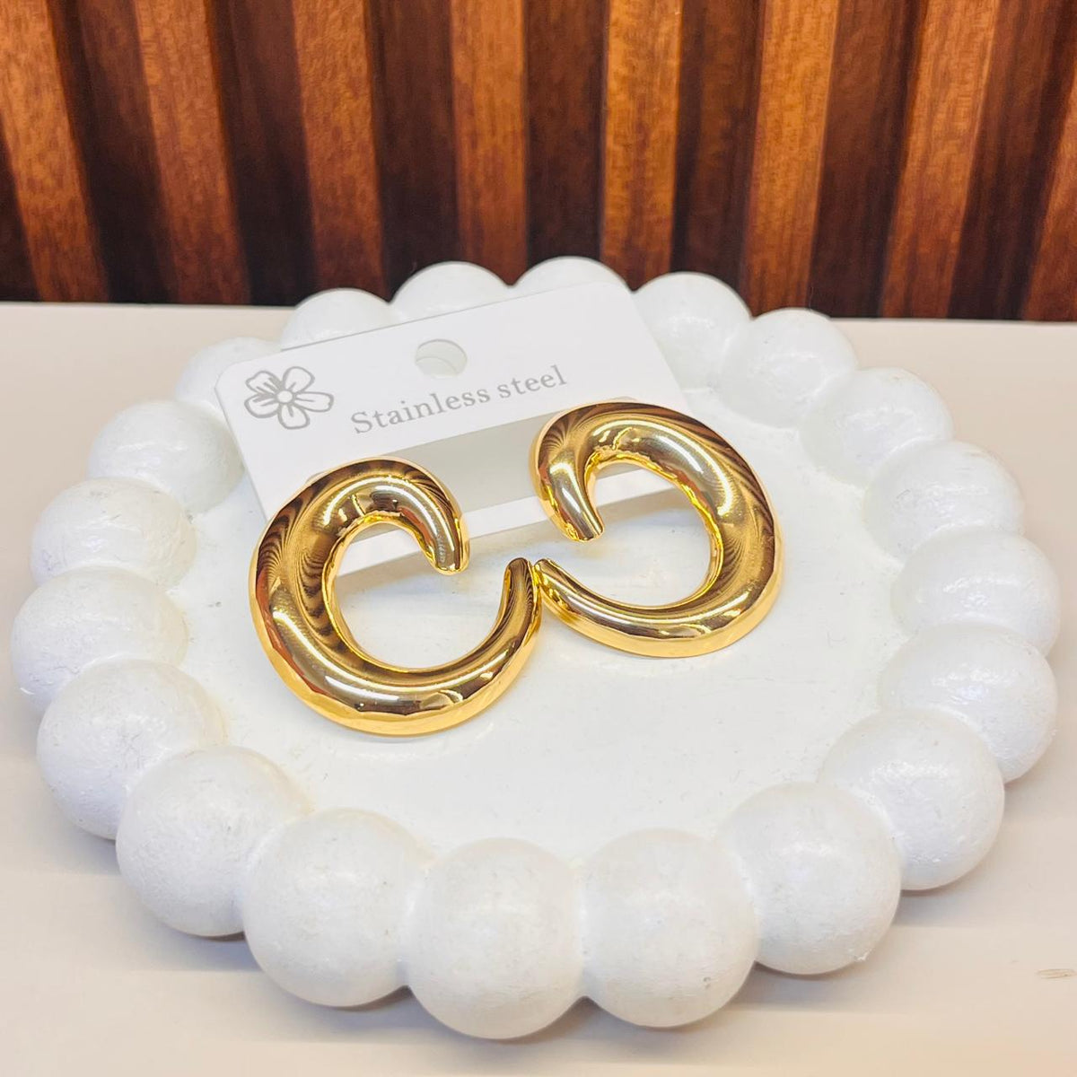 Gold Tone Earrings