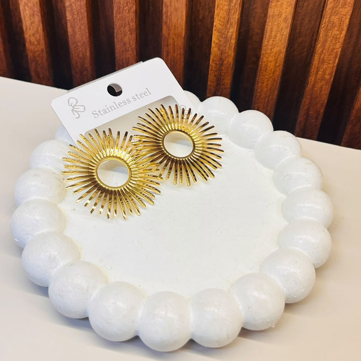 Golden Pulse Earrings