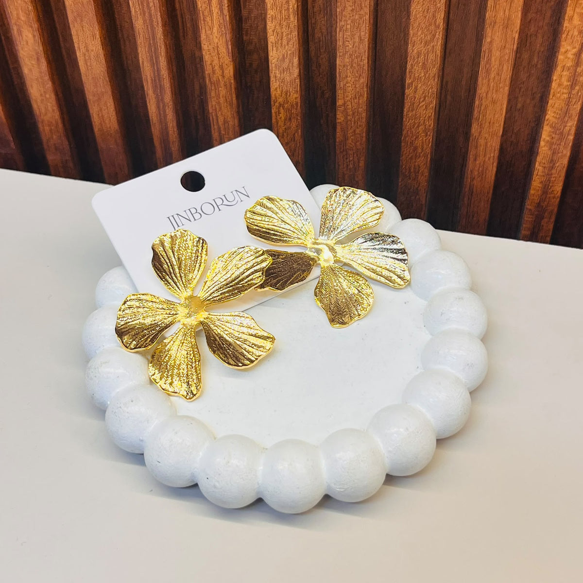 Floral Statement Earrings