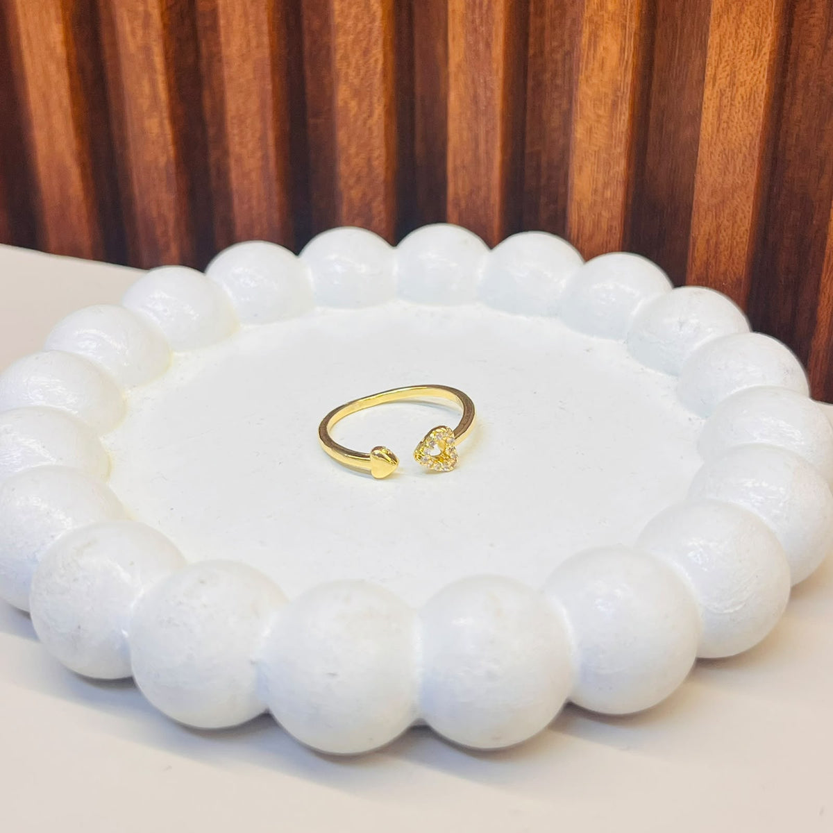 Golden Wave Ring