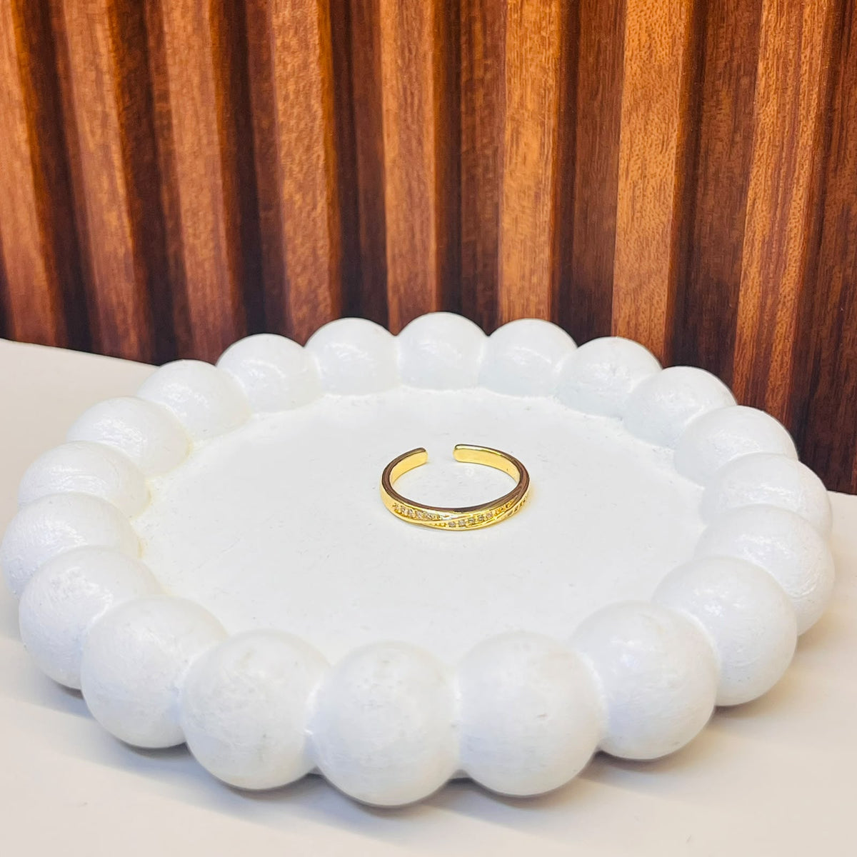 Elegant Halo Ring