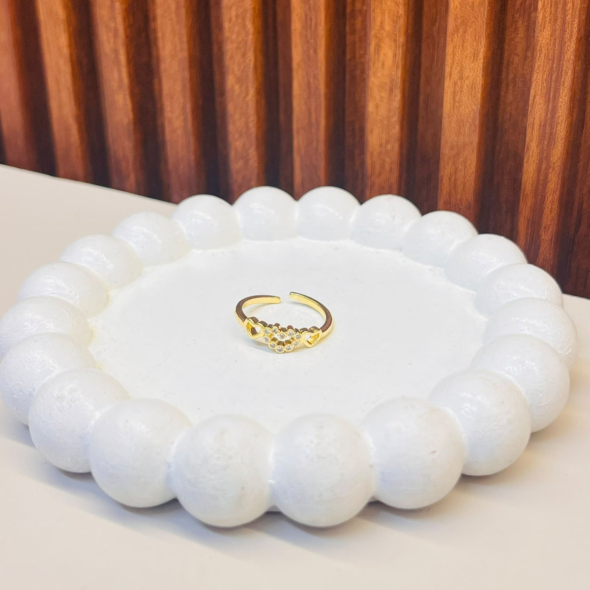 Open heart Ring