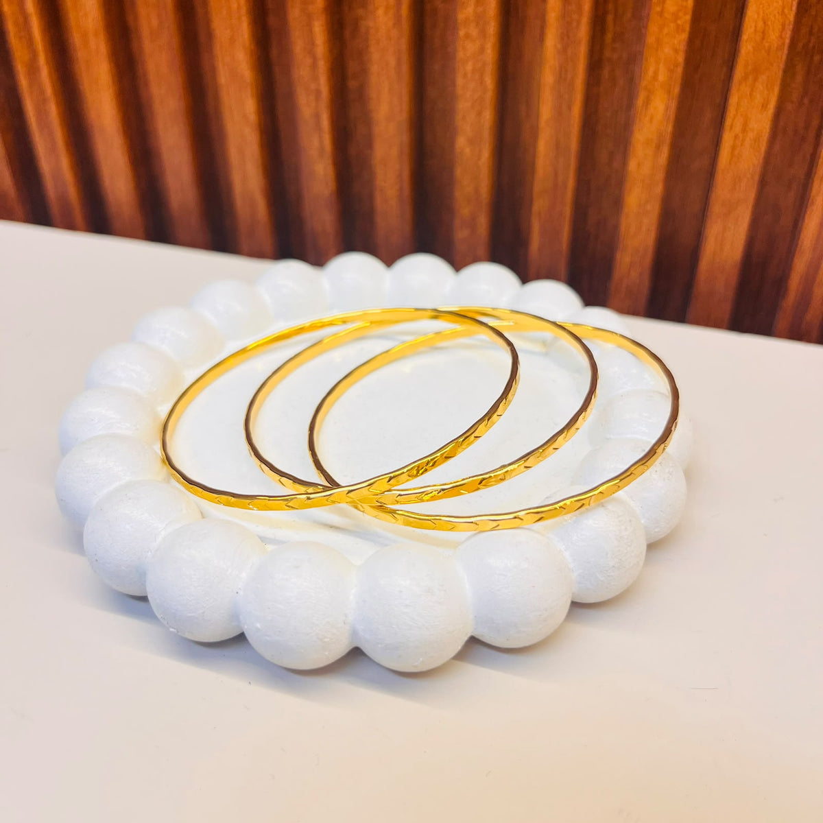 Elegant Rani Trio Bangles Set of 3