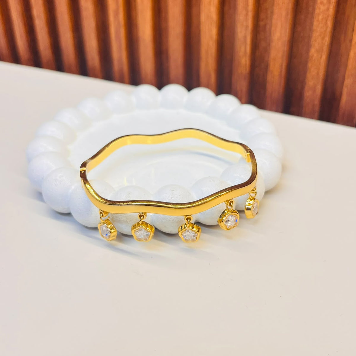 Dangling Gemstone Bracelet