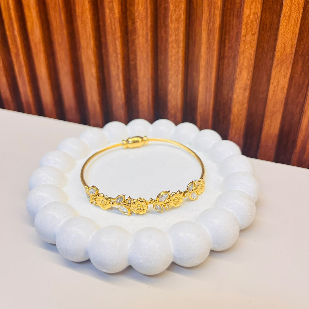 Golden Crown Bracelet