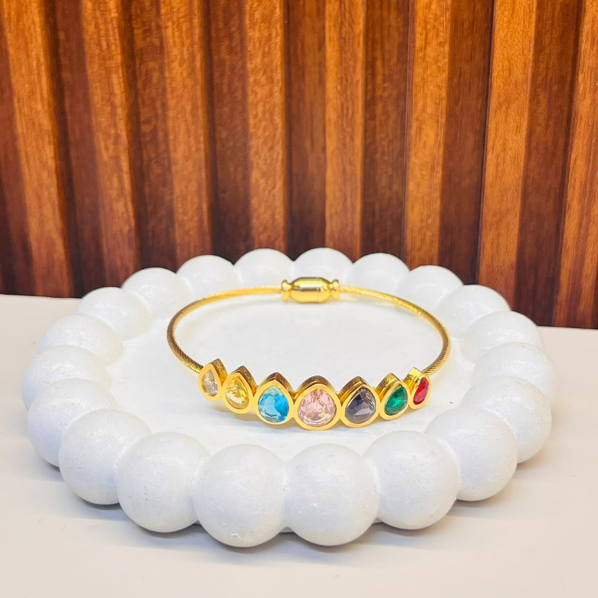 Colorful Teardrop Bracelet
