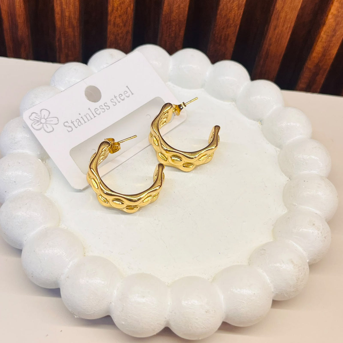 Classic Gold Hoops