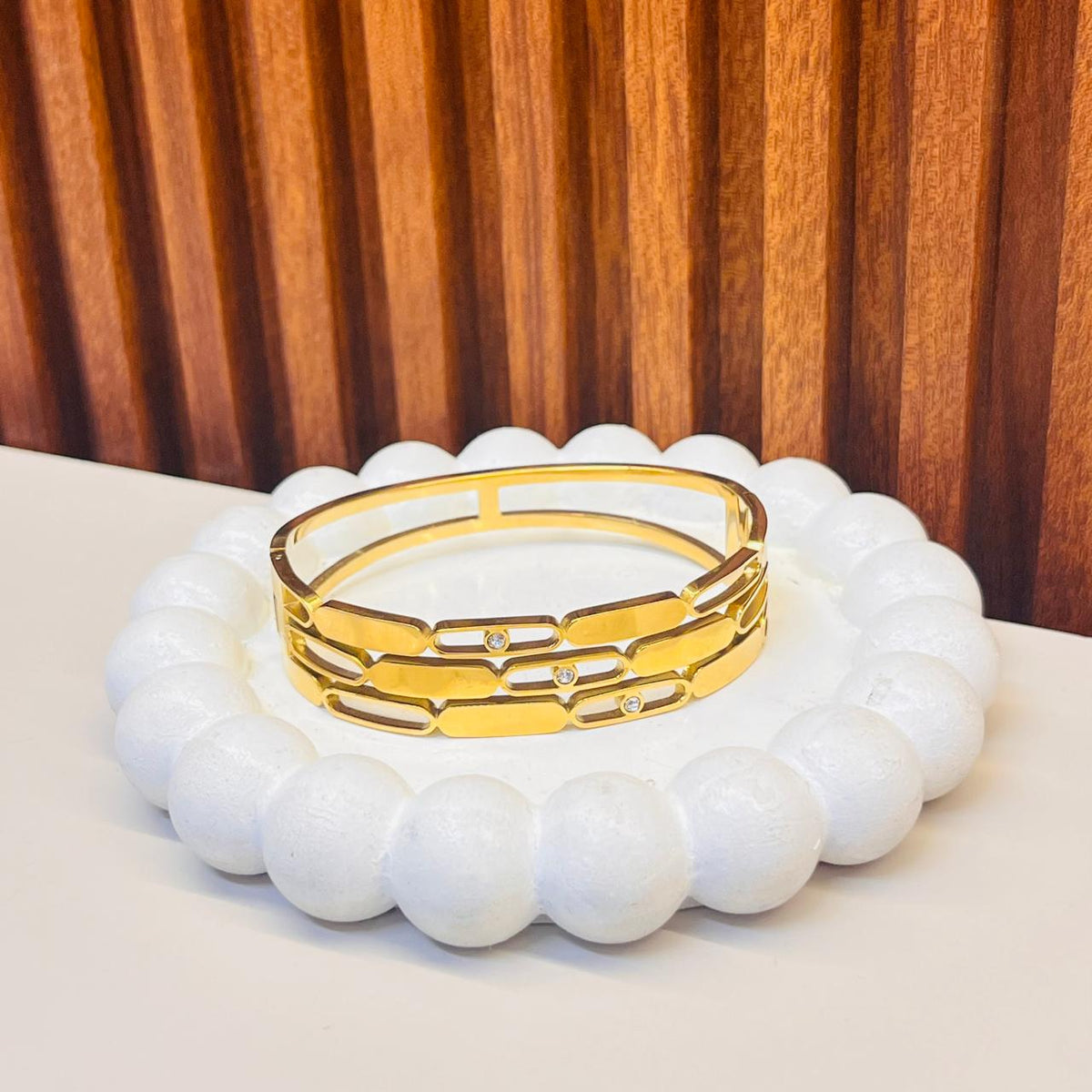Golden Edge Bracelet