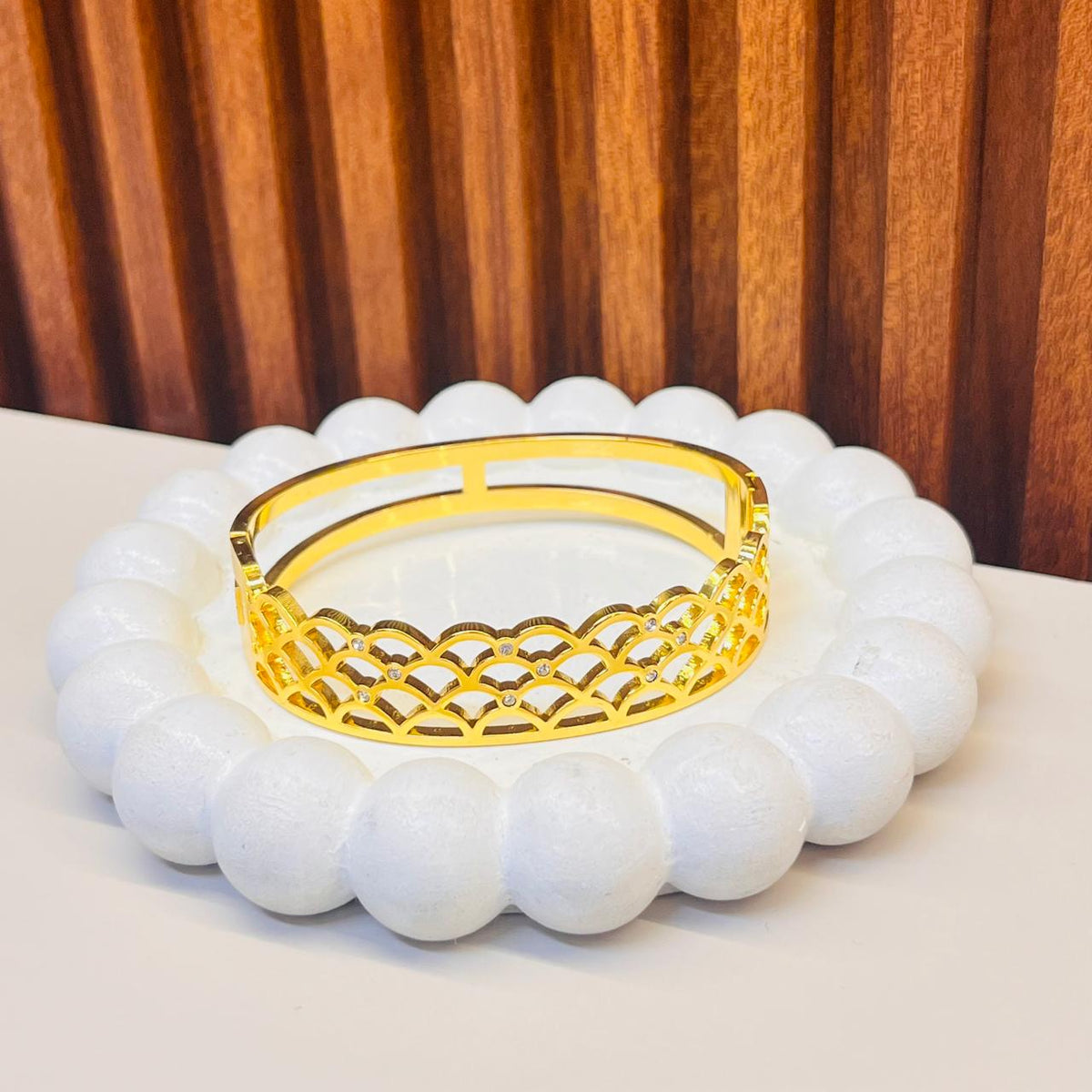 Golden Weave Bracelet