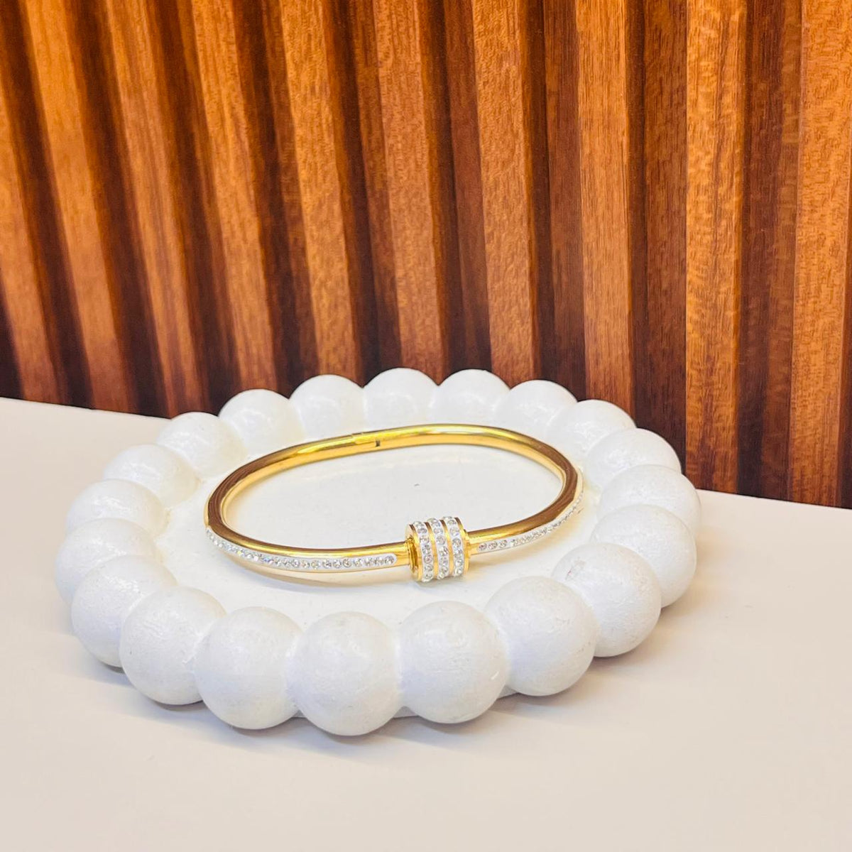 Triple Row Diamond Bracelet