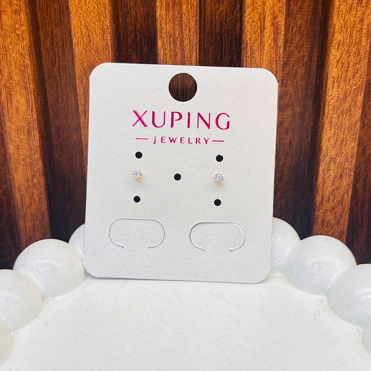 Diamond Petal Earrings- XUPING