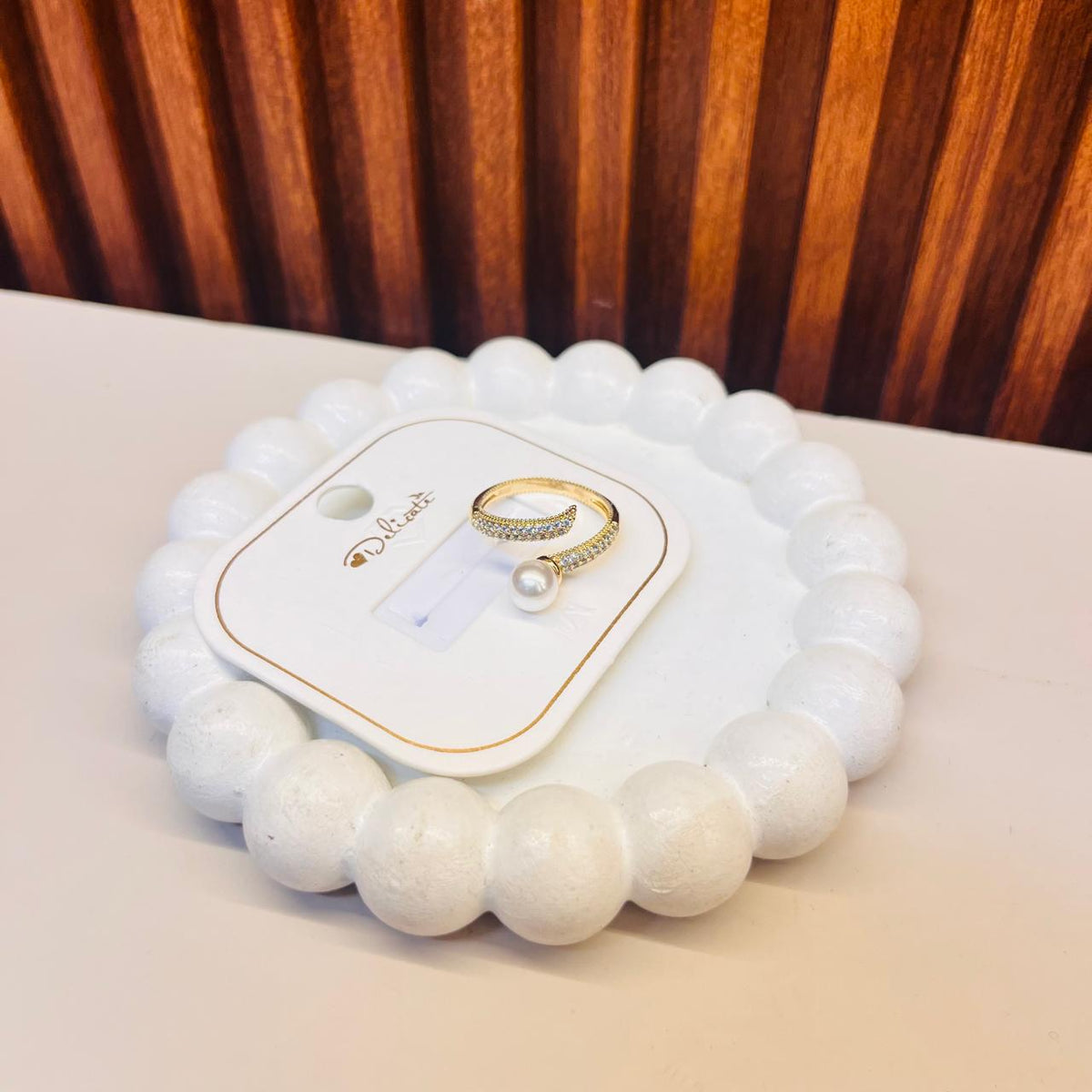 White Pearl Ring