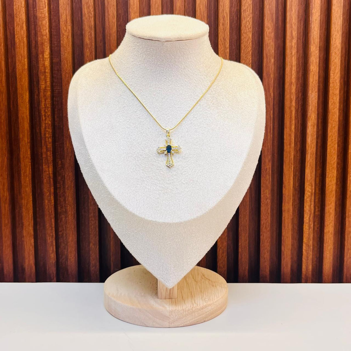 Blue Stone Elegance Necklace