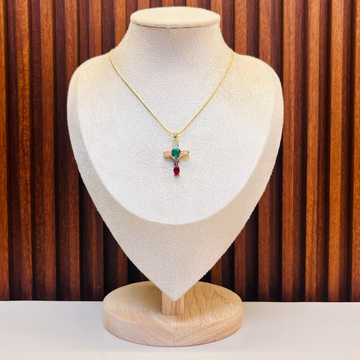 Multi Stone Necklace