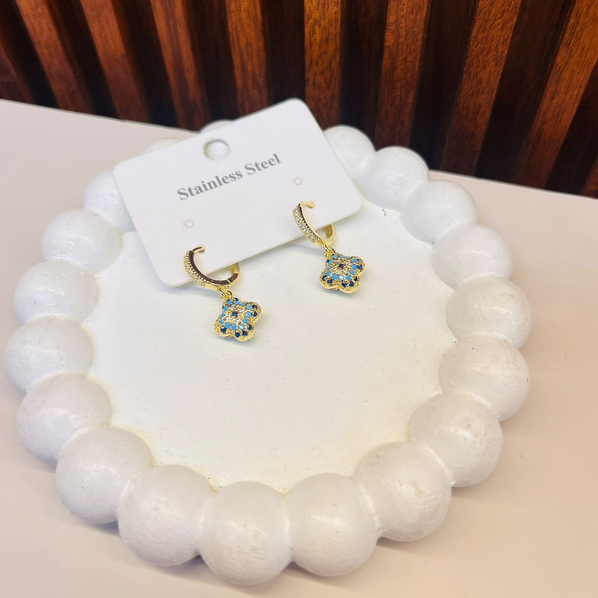 Evil Eye Hoop Earrings