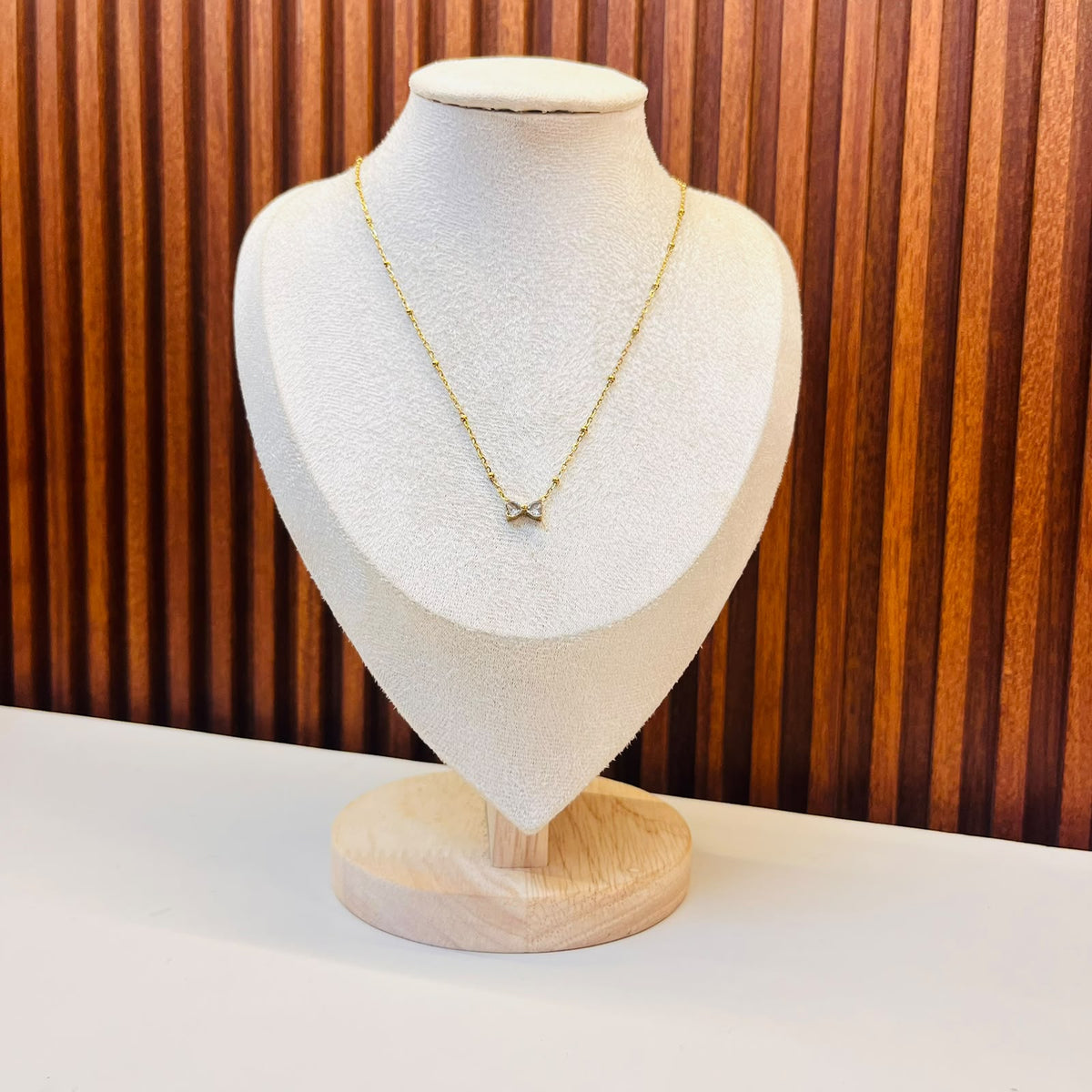 Mini Bow Necklace