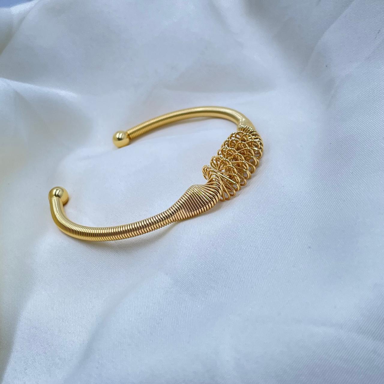 Coiled Cuff Bracelet