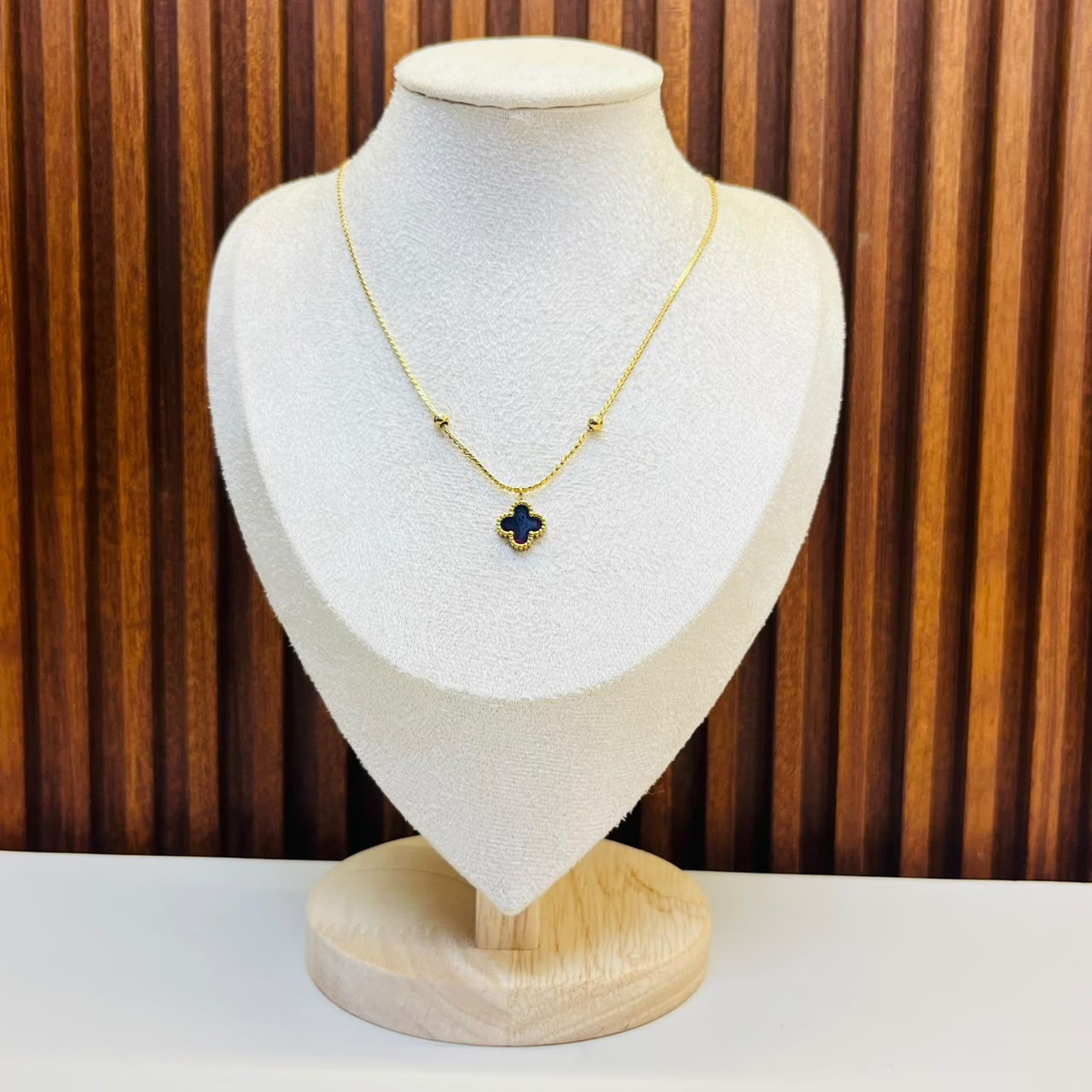Red Foxtail Necklace