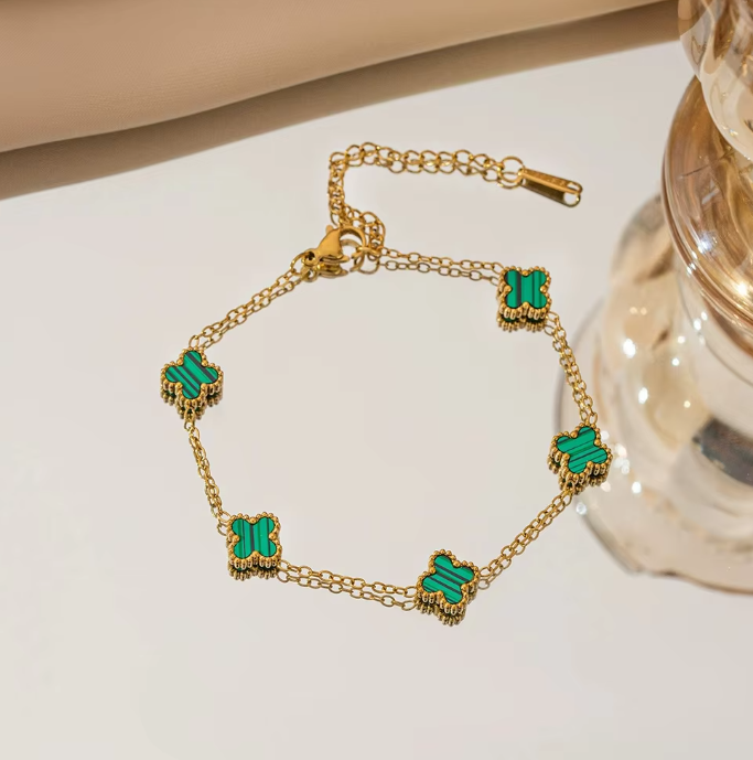 Green Clover Bracelet