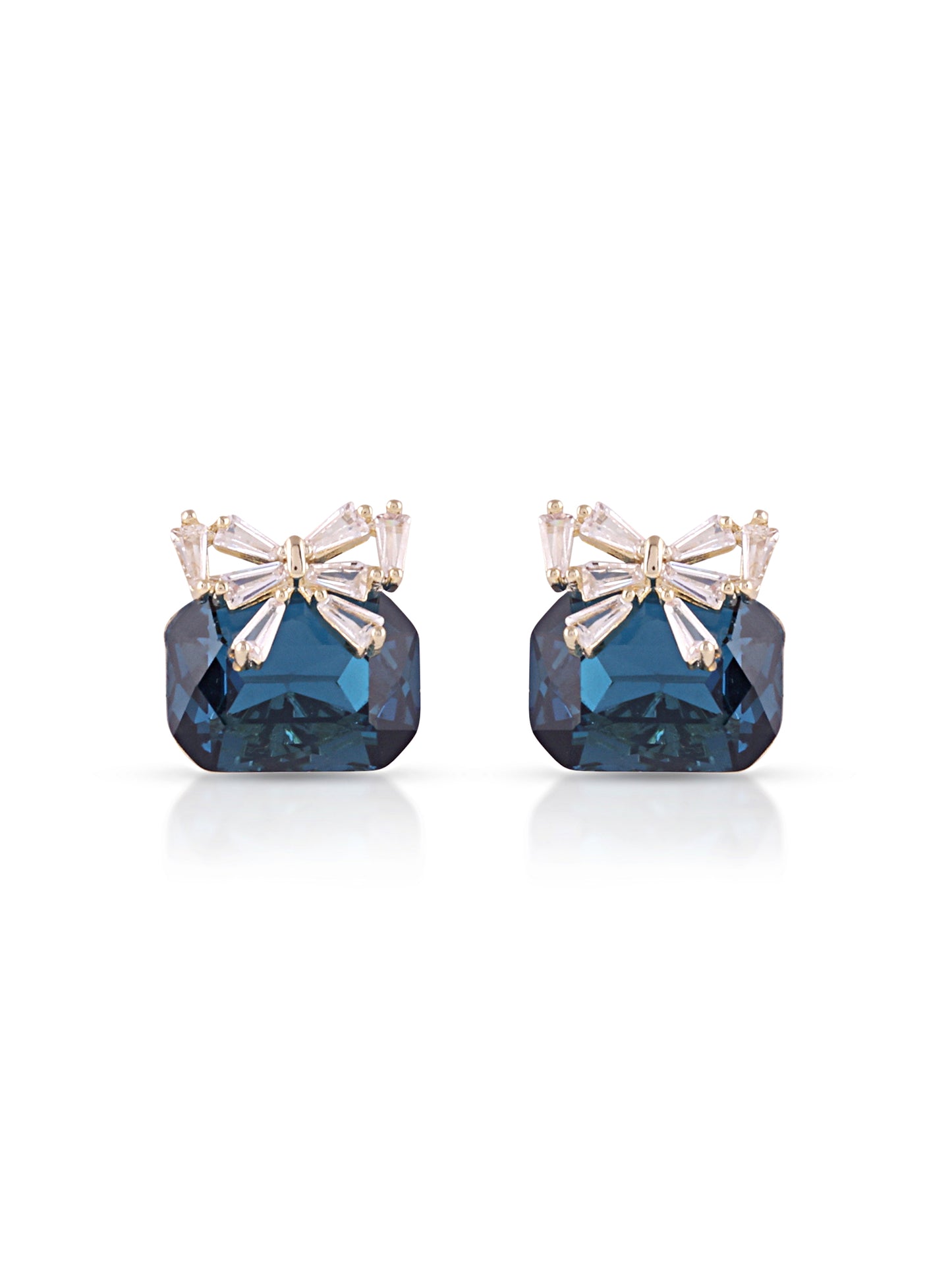 Midnight Bow Studs