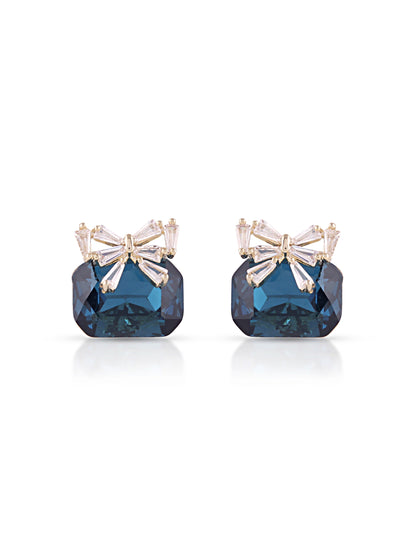 Midnight Bow Studs