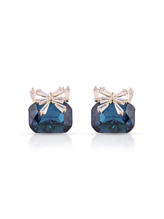 Midnight Bow Studs