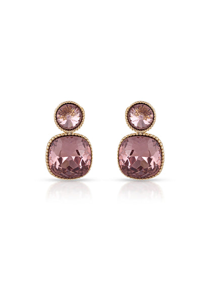 Mauve Duo Earrings