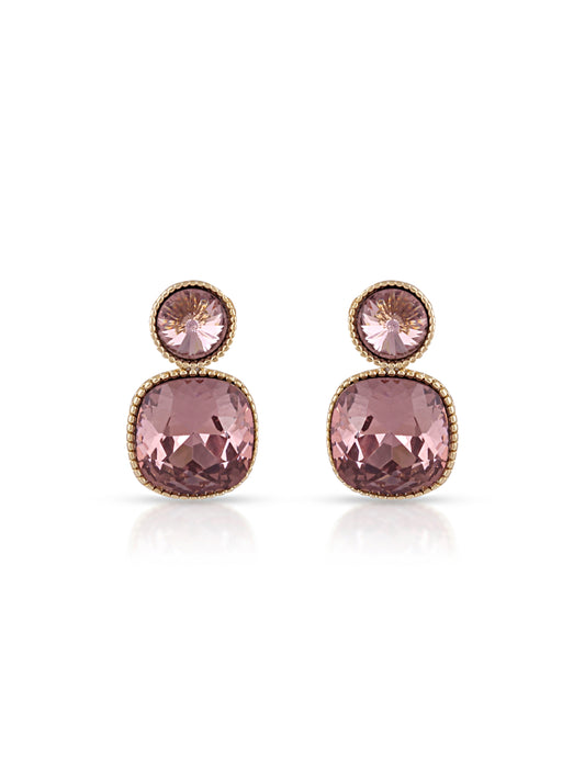 Mauve Duo Earrings