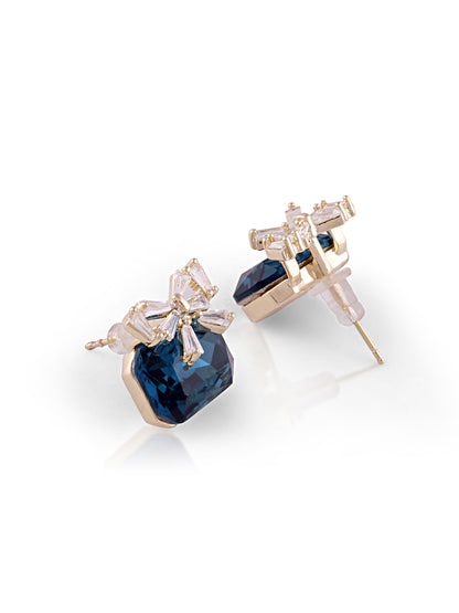 Midnight Bow Studs