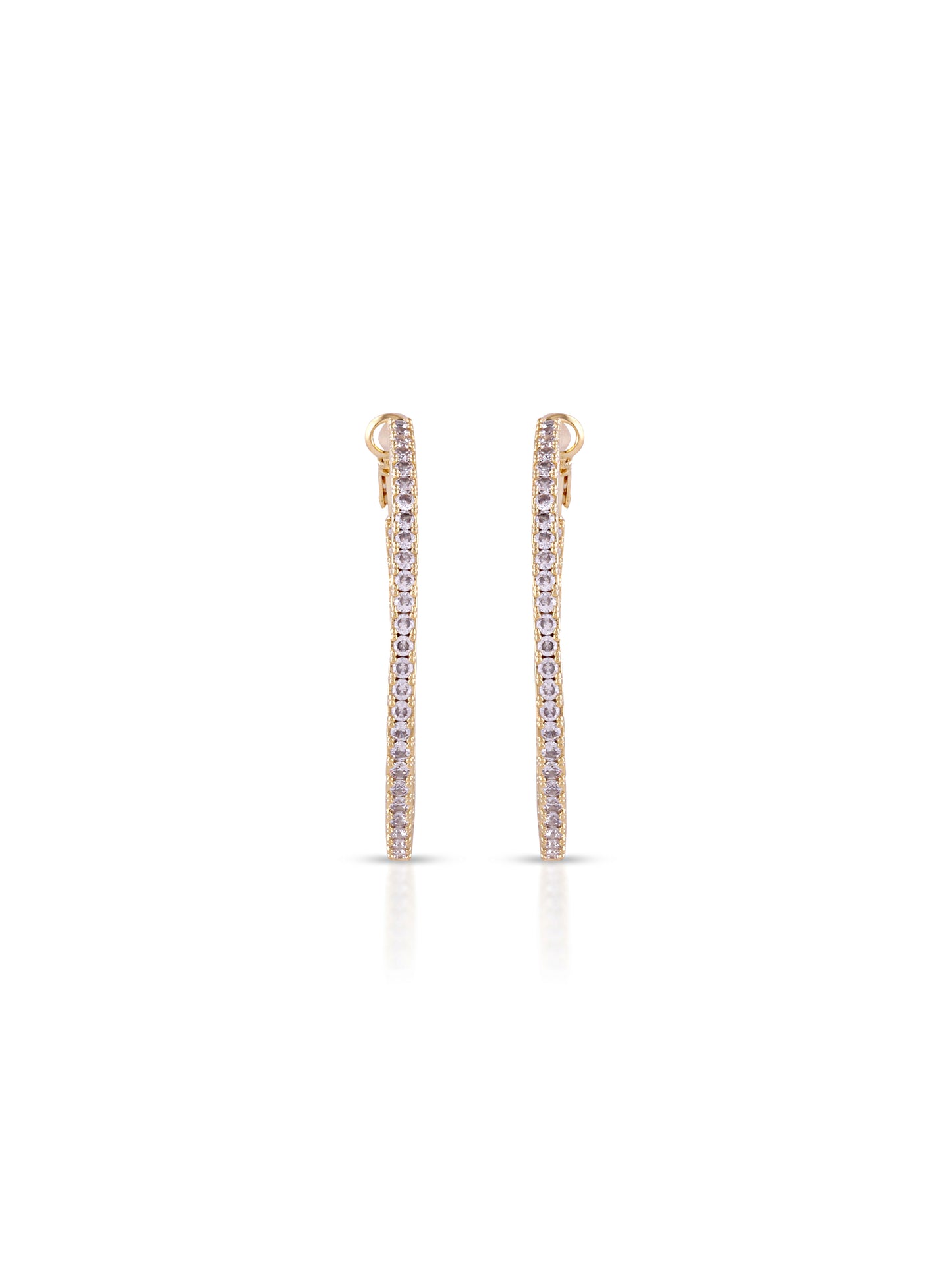 Classic Studded Hoops