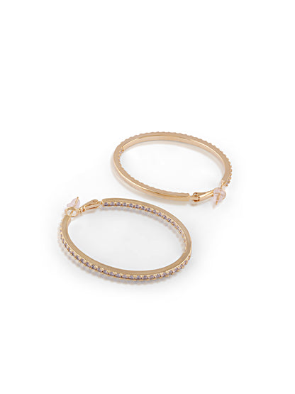 Classic Studded Hoops