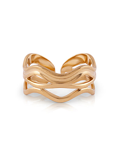 Ocean Wave Ring