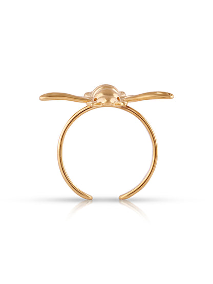 Golden Bee Ring