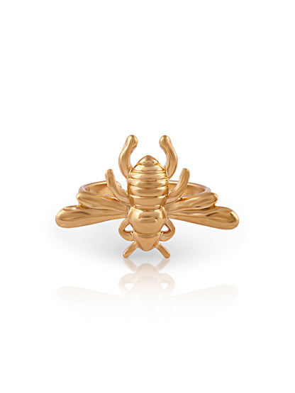 Golden Bee Ring