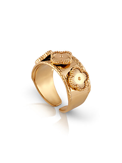 Statement Clover Ring
