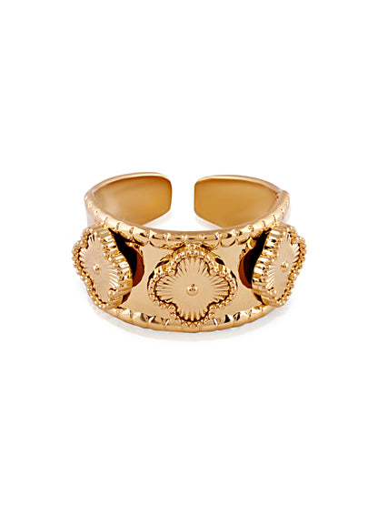 Statement Clover Ring