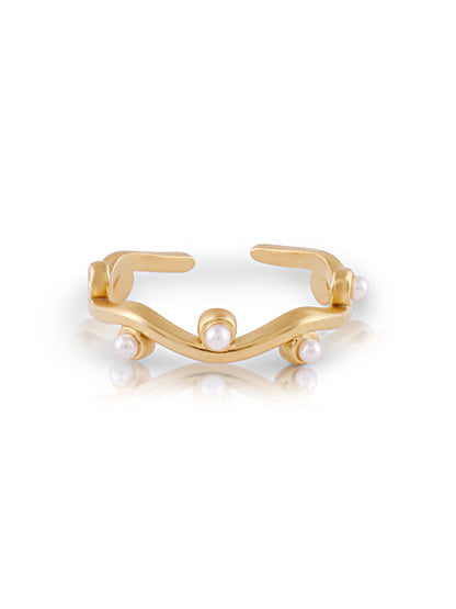 Vine Pearl Ring