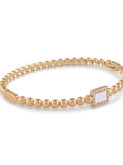 Ivory Accent Beaded Kada