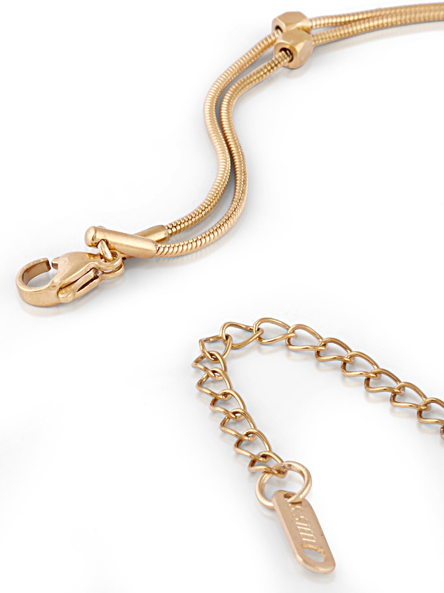 Minimal Double Layer Bracelet